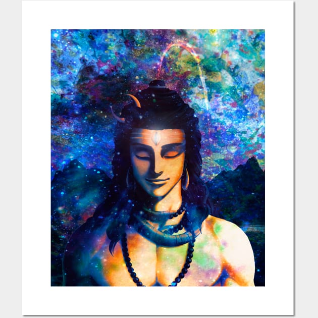 Shiva Wall Art by MCAshe spiritual art 